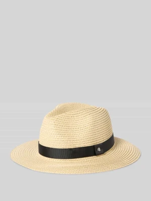 Kapelusz z opaską i detalem z logo model ‘FEDORA’ Lauren Ralph Lauren