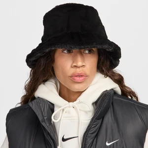 Kapelusz ze sztucznego futra Nike Apex - Czerń