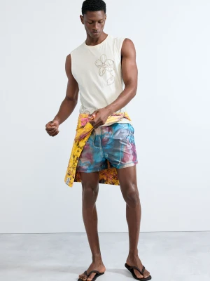 Kąpielówki bokserki we wzory Desigual