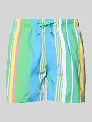 Kąpielówki w całościowym wzorze z elastycznym pasem MCNEAL