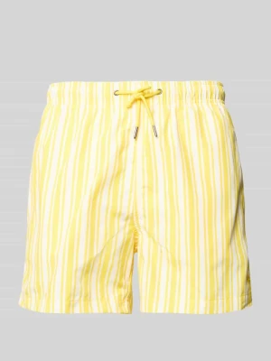 Kąpielówki w całościowym wzorze z elastycznym pasem MCNEAL