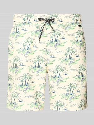 Kąpielówki z detalem z logo model 'BHRANDALE' Blend