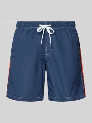 Kąpielówki z elastycznym pasem model 'UNI SHORTS NEON' Sundek