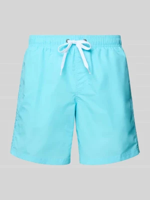 Kąpielówki z elastycznym pasem model 'UNI SHORTS NEON' Sundek