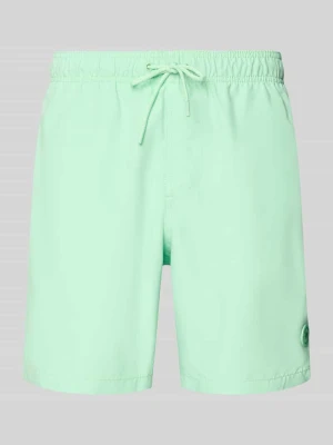 Kąpielówki z naszywką z logo model 'Mike' Shiwi