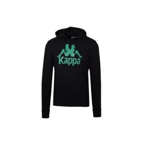 Kappa Authentic Zimim 303NJF0-935, Męskie, Czarne, bluzy, bawełna, rozmiar: S
