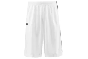 Kappa Banda Treadwell Shorts 3500920-A04, Męskie, Białe, spodenki, poliester, rozmiar: S