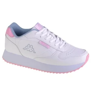 Kappa Base II PF 242492PF-1021, Damskie, Białe, buty sneakers, skóra syntetyczna, rozmiar: 40