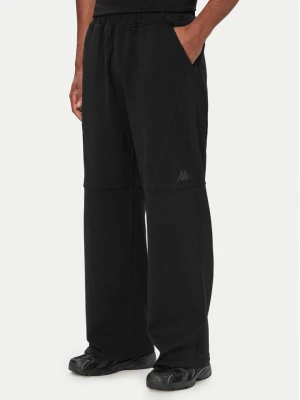 Kappa Spodnie dresowe 362364W Czarny Regular Fit