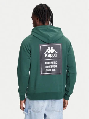 Kappa Bluza Authentic 321W7GW Zielony Regular Fit