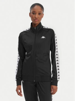 Kappa Bluza Banda Wanniston 301PSC0 Czarny Slim Fit