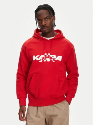 Kappa Bluza Nhayma 341V57W Czerwony Regular Fit