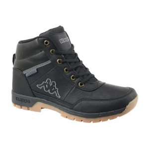 Kappa Bright Mid Light 242075-1111, Męskie, Czarne, buty zimowe, skóra syntetyczna, rozmiar: 41
