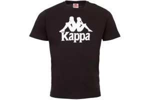 Kappa Caspar Kids T-Shirt 303910J-19-4006, Dla chłopca, Czarne, t-shirty, bawełna, rozmiar: 140