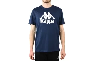 Kappa Caspar T-Shirt 303910-821, Męskie, Granatowe, t-shirty, bawełna, rozmiar: L