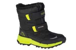 Kappa Cekis Tex K 260903K-1133, Dla chłopca, Czarne, buty zimowe, tkanina, rozmiar: 29