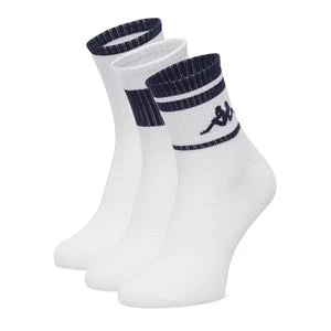 KAPPA CEO_KR_ANKLE_SS26 (3-PACK) Biały
