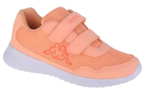 Kappa Cracker II K 260647K-7429, Dla dziewczynki, Pomarańczowe, buty sneakers, przewiewna siateczka, rozmiar: 32