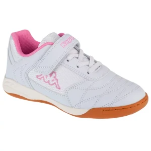 Kappa Damba K 260765K-1021, Dla dziewczynki, Białe, buty sportowe, skóra syntetyczna, rozmiar: 25