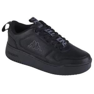 Kappa Fogo PF 243324OC-1111, Damskie, Czarne, buty sneakers, skóra syntetyczna, rozmiar: 37