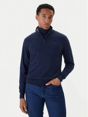 Kappa Golf 68118HW 194 Granatowy Regular Fit
