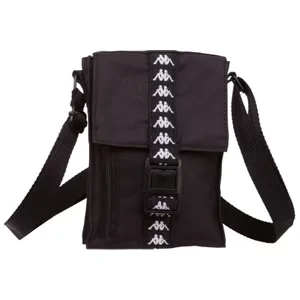 Kappa Hubus Shoulder Bag 308084-19-4006, Unisex, Czarne, saszetki, poliester, rozmiar: One size