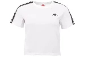 Kappa Inula T-Shirt 309090-11-0601, Damskie, Białe, t-shirty, bawełna, rozmiar: L