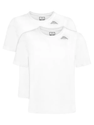 Kappa Komplet t-shirtów Logo Alyce 322564W Biały Regular Fit