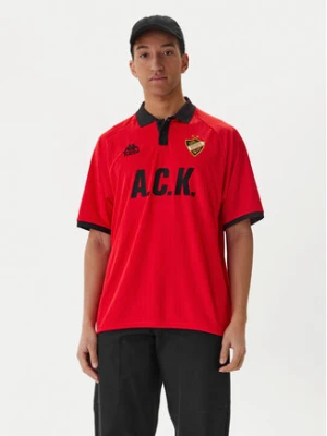 Kappa Koszulka techniczna Authentic Sloan 331Z4PW Czerwony Comfort Fit