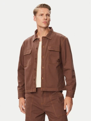 Kappa Kurtka jeansowa 37265GW Brązowy Comfort Fit