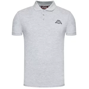 Kappa Peleot Polo 303173-15-4101M, Męskie, Szare, koszulki polo, bawełna, rozmiar: M