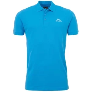 Kappa Peleot Polo 303173-726, Męskie, Niebieskie, koszulki polo, bawełna, rozmiar: S