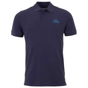 Kappa Peleot Polo 303173-821, Męskie, Granatowe, koszulki polo, bawełna, rozmiar: M