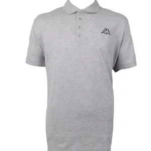 Kappa Peleot Polo 303173GG-15-4101M, Męskie, Szare, koszulki polo, bawełna, rozmiar: 4XL