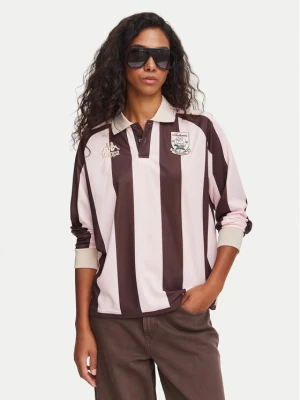 Kappa Polo 311U77W Różowy Oversize