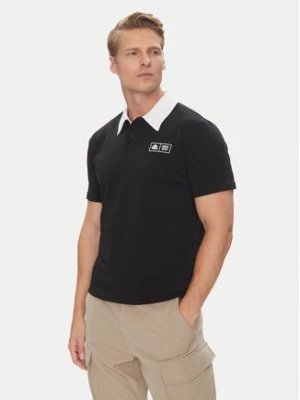 Kappa Polo Authentic Nilde 351R2IW Czarny Regular Fit