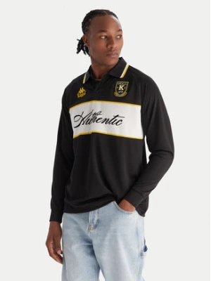 Kappa Polo Authentic Odran 321Y3PW Czarny Regular Fit