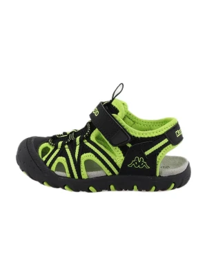 Kappa Półsandały "Jado" w kolorze czarno-zielonym rozmiar: 30