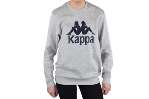 Kappa Sertum Junior Sweatshirt 703797J-15-4101M, Dla chłopca, Szare, bluzy, bawełna, rozmiar: 122-128