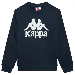 Kappa Sertum Junior Sweatshirt 703797J-19-4024, Dla chłopca, Granatowe, bluzy, bawełna, rozmiar: 122-128