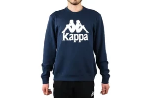 Kappa Sertum RN Sweatshirt 703797-821, Męskie, Granatowe, bluzy, bawełna, rozmiar: M