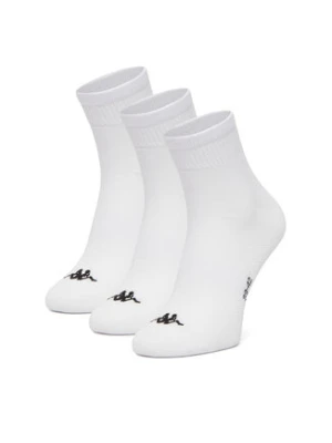 Kappa Skarpety długie CEO_KR_FRESH_SS26 (3-PACK) Biały