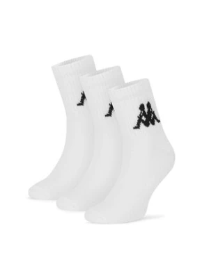 Kappa Skarpety długie Z4444_AW24 (3-PACK) Biały