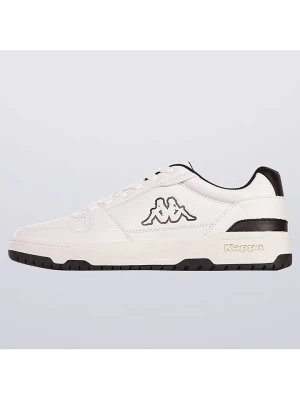 Kappa Skórzane sneakersy "Coda Low" w kolorze biało-czarnym rozmiar: 40