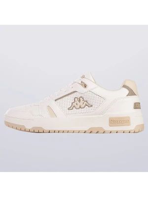 Kappa Skórzane sneakersy "Yeldes" w kolorze biało-beżowym rozmiar: 38