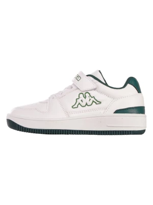 Kappa Sneakersy "Coda LOW K" w kolorze biało-zielonym rozmiar: 34