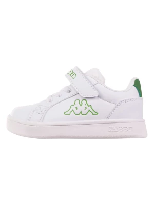 Kappa Sneakersy "Kelfor M" w kolorze biało-zielonym rozmiar: 21