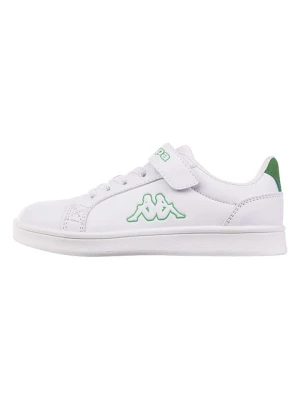 Kappa Sneakersy "Kelford" w kolorze biało-zielonym rozmiar: 29