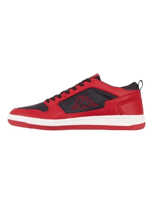 Kappa Sneakersy "Lineup" w kolorze czarno-czerwonym rozmiar: 40