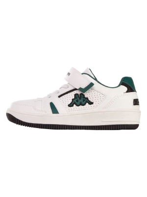 Kappa Sneakersy "Yeldes K" w kolorze biało-zielonym rozmiar: 31